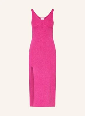Lacoste Sukienka Z Dzianiny pink