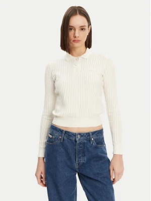 Zdjęcie produktu Lacoste Sweter AF9264 Écru Regular Fit