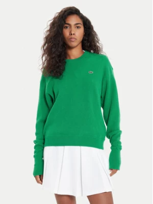 Lacoste Sweter AF9551 Zielony Regular Fit