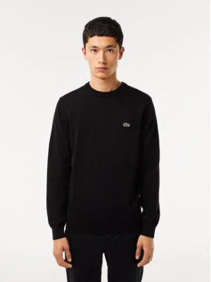 Lacoste Sweter AH1985 Czarny Regular Fit