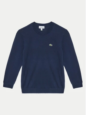 Lacoste Sweter AJ1121 Granatowy Regular Fit