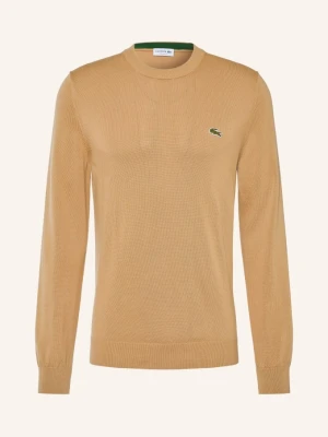 Lacoste Sweter braun JASNOBRĄZOWY