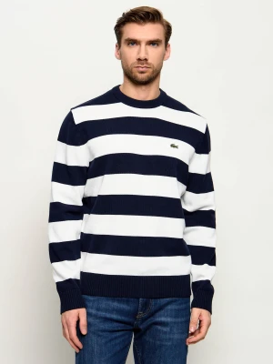 Lacoste Sweter | Classic fit granatowy