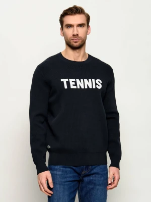 Lacoste Sweter | Classic fit granatowy