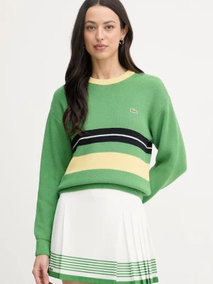 Lacoste sweter damski z dodatkiem wełny