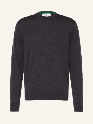 Lacoste Sweter grau CZIEMNOSZARY