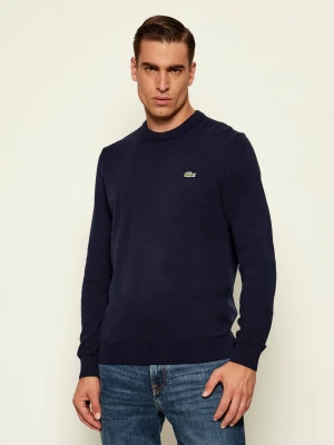 Lacoste Sweter | Regular Fit granatowy