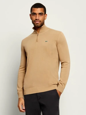 Lacoste Sweter | Regular Fit beżowy