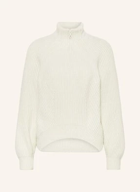 Lacoste Sweter Typu Troyer weiss