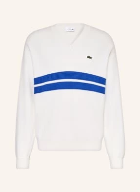 Lacoste Sweter weiss