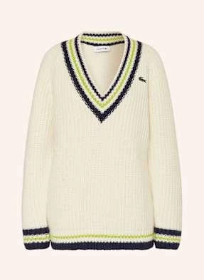 Lacoste Sweter weiss