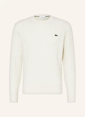 Lacoste Sweter weiss