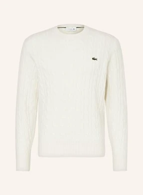 Lacoste Sweter weiss