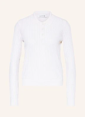 Lacoste Sweter weiss