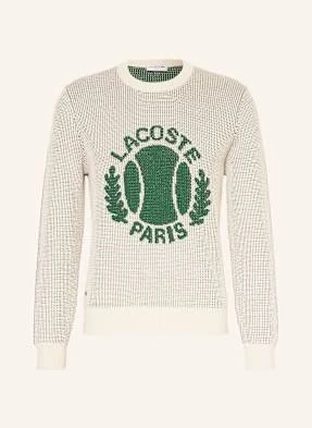 Lacoste Sweter weiss