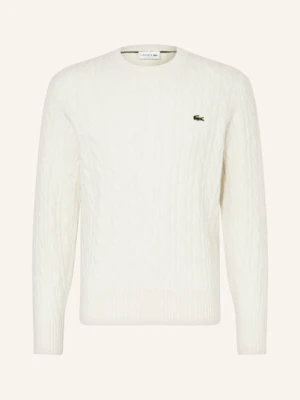 Lacoste Sweter weiss