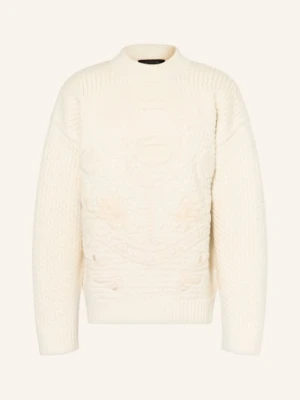 Lacoste Sweter weiss