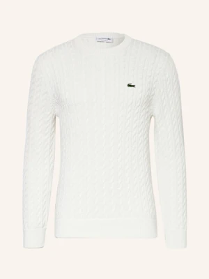 Lacoste Sweter weiss
