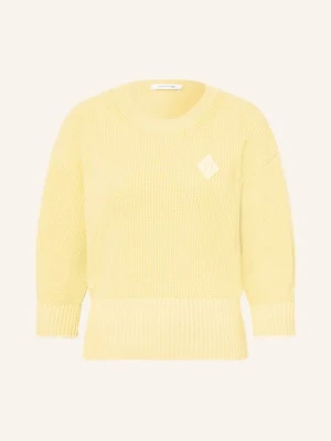 Lacoste Sweter Z Rękawami 3/4 gelb