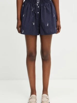 Lacoste szorty bawełniane damskie