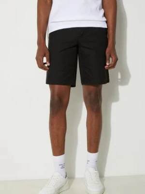 Lacoste szorty bawełniane kolor czarny