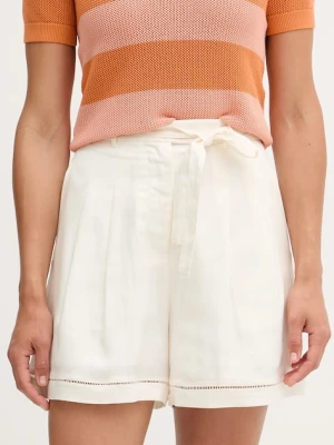 Lacoste szorty damskie z lyocellem