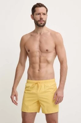 Lacoste szorty kąpielowe kolor żółty