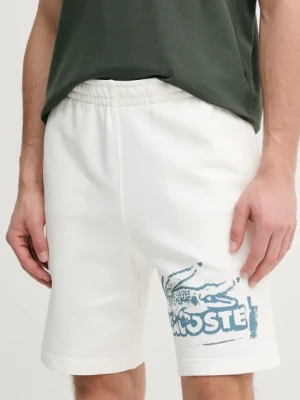 Lacoste szorty męskie kolor biały GH0286