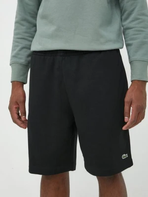 Lacoste szorty męskie kolor czarny