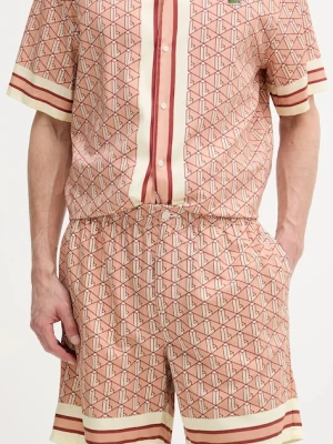 Lacoste szorty męskie kolor pomarańczowy GH9928