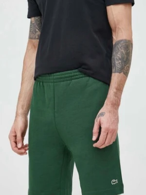 Lacoste szorty męskie kolor zielony