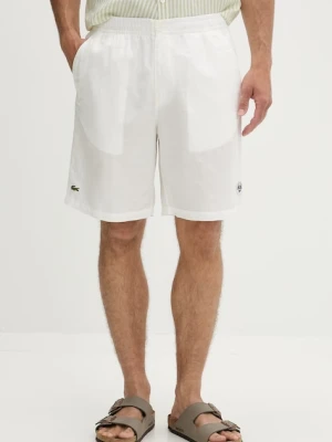Lacoste szorty męskie z lnem