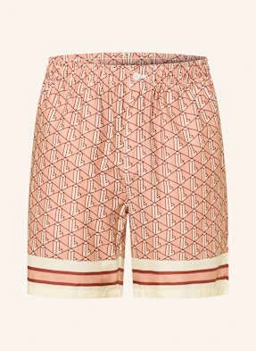Lacoste Szorty Relaxed Fit rot