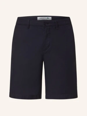 Lacoste Szorty Straight Fit blau