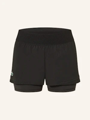 Lacoste Szorty Tenisowe 2 W 1 schwarz