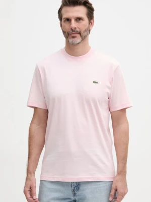 Lacoste T-shirt basic męski bawełniany
