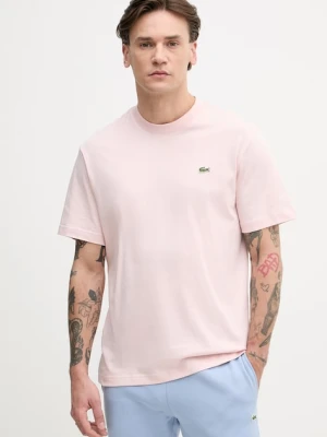 Lacoste T-shirt basic męski bawełniany