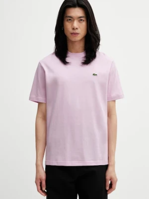 Lacoste T-shirt basic męski bawełniany