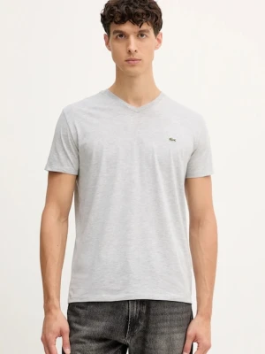Lacoste t-shirt bawełniany kolor szary TH6710