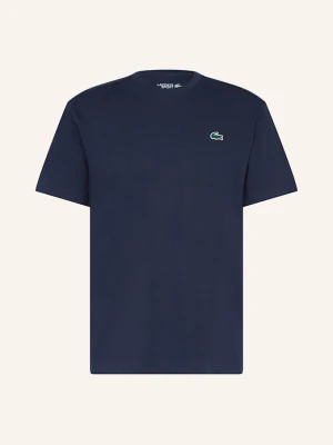 Lacoste T-Shirt blau GRANATOWY