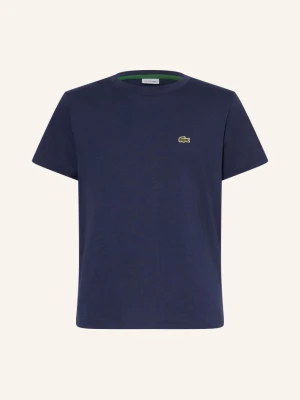 Lacoste T-Shirt blau GRANATOWY