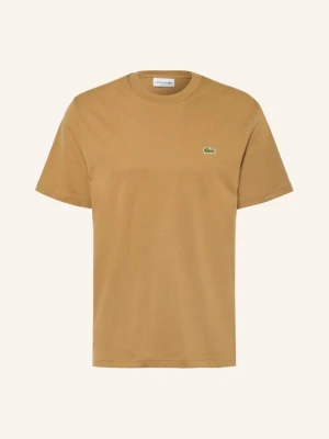 Lacoste T-Shirt braun BRĄZOWY