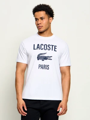 Lacoste T-shirt | Classic fit biały