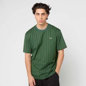 Lacoste T-SHIRT green/sinpole mężczyźni T-Shirty i Polo zielony rozmiar Odzież