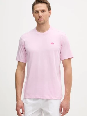 Lacoste T-shirt męski bawełniany