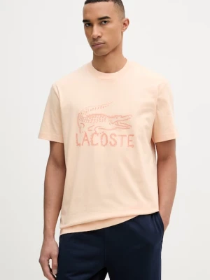 Lacoste T-shirt męski bawełniany