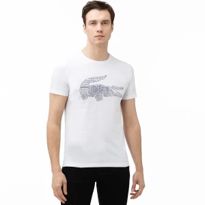 Lacoste T-Shirt Męski Z Okrągłym Wycięciem Pod Szyją