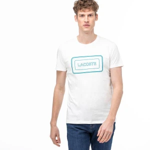 Lacoste T-Shirt Męski Z Okrągłym Wycięciem Pod Szyją