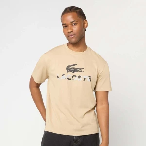 Lacoste T-Shirt mężczyźni T-Shirty i Polo beż rozmiar Odzież