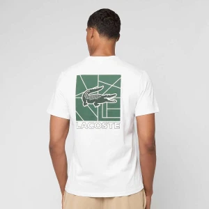 Lacoste T-Shirt mężczyźni T-Shirty i Polo biały rozmiar Odzież